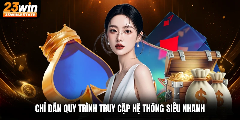 Chỉ dẫn quy trình truy cập hệ thống siêu nhanh