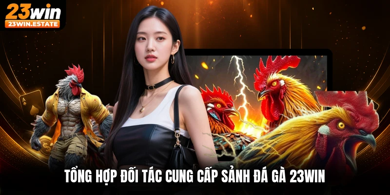 Tổng hợp đối tác cung cấp sảnh đá gà 23win